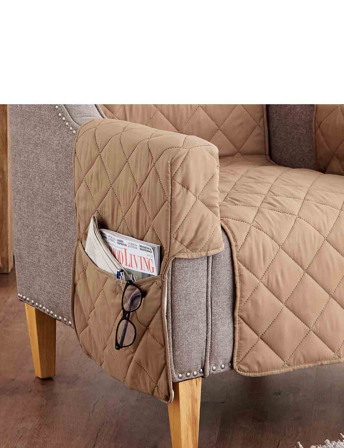 Plain Quilted Furniture Protectors Chums