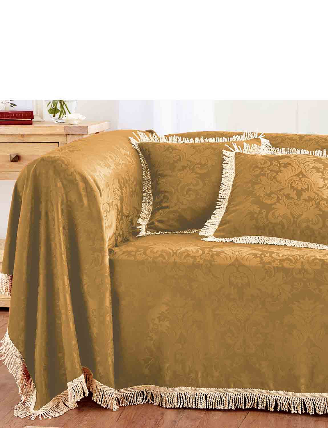 Damask Furniture Two Seater Throw Chums