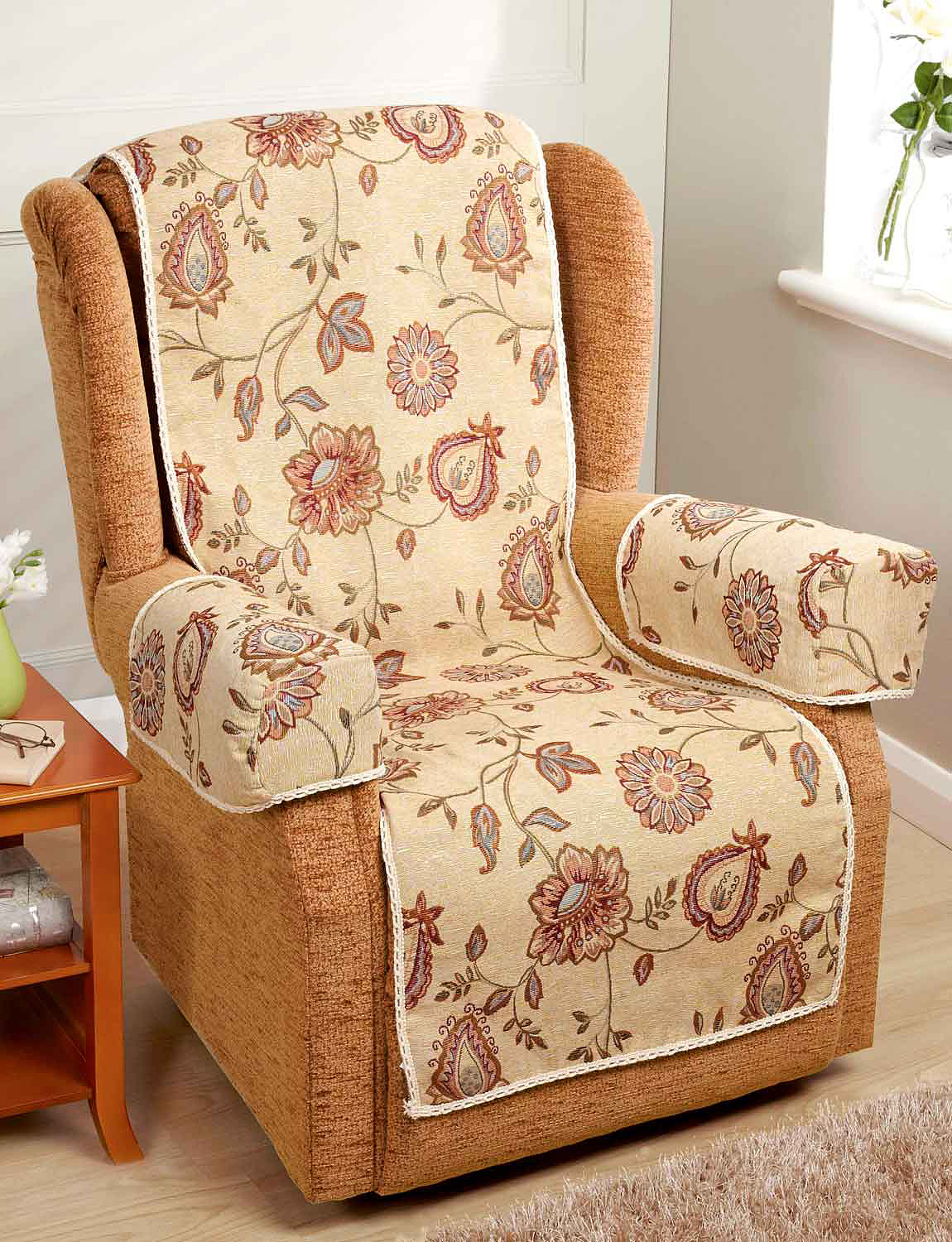 Rebecca Tapestry Furniture Protectors Chums