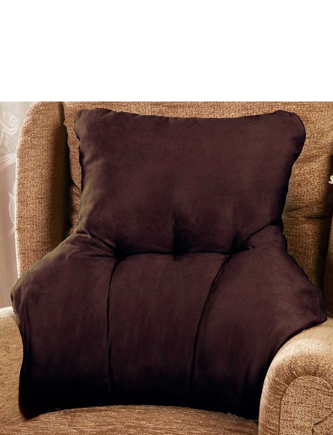 FauxSuede Back Support Chums