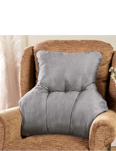 Faux Suede Back Support