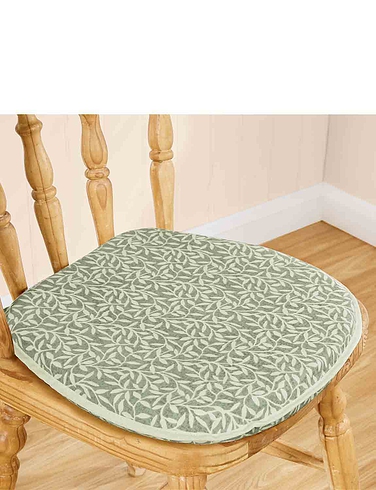 Leaf Print Kitchen and Dining Seat Pad
