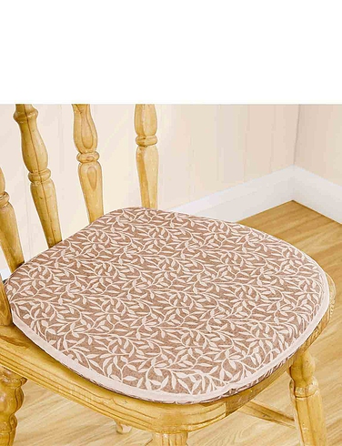 Leaf Print Kitchen and Dining Seat Pad
