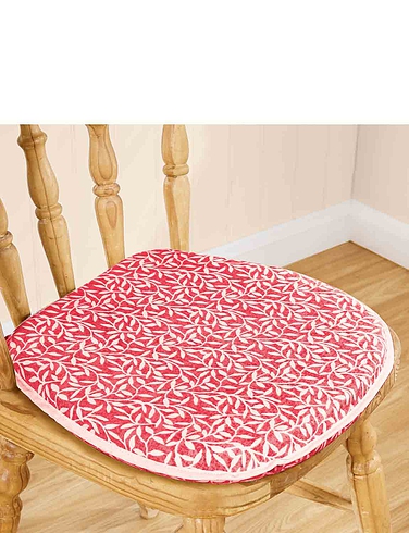Leaf Print Kitchen and Dining Seat Pad
