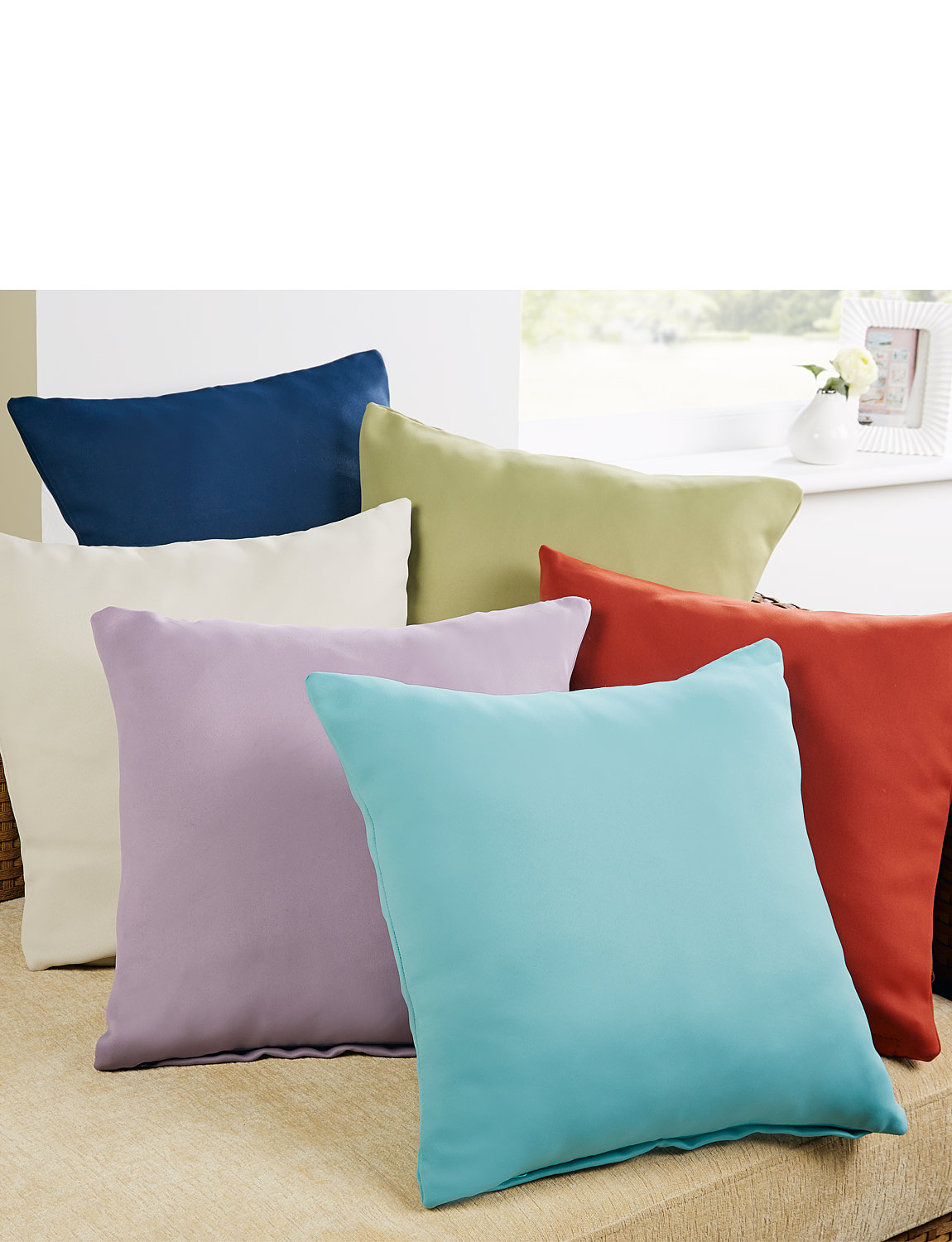 Plain Satin Cushion Covers Chums