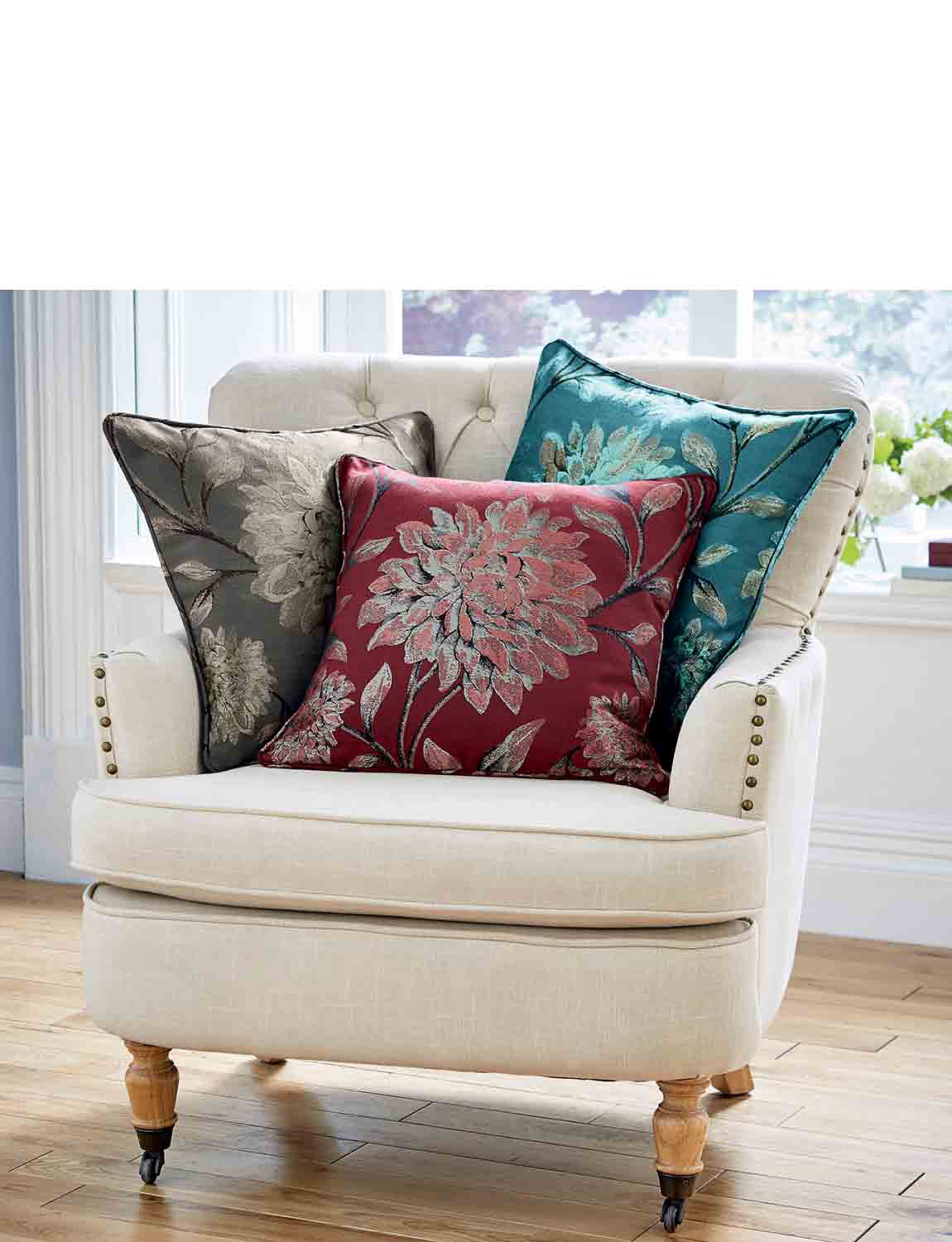 Elaine Heavyweight Jacquard Cushion Covers Chums