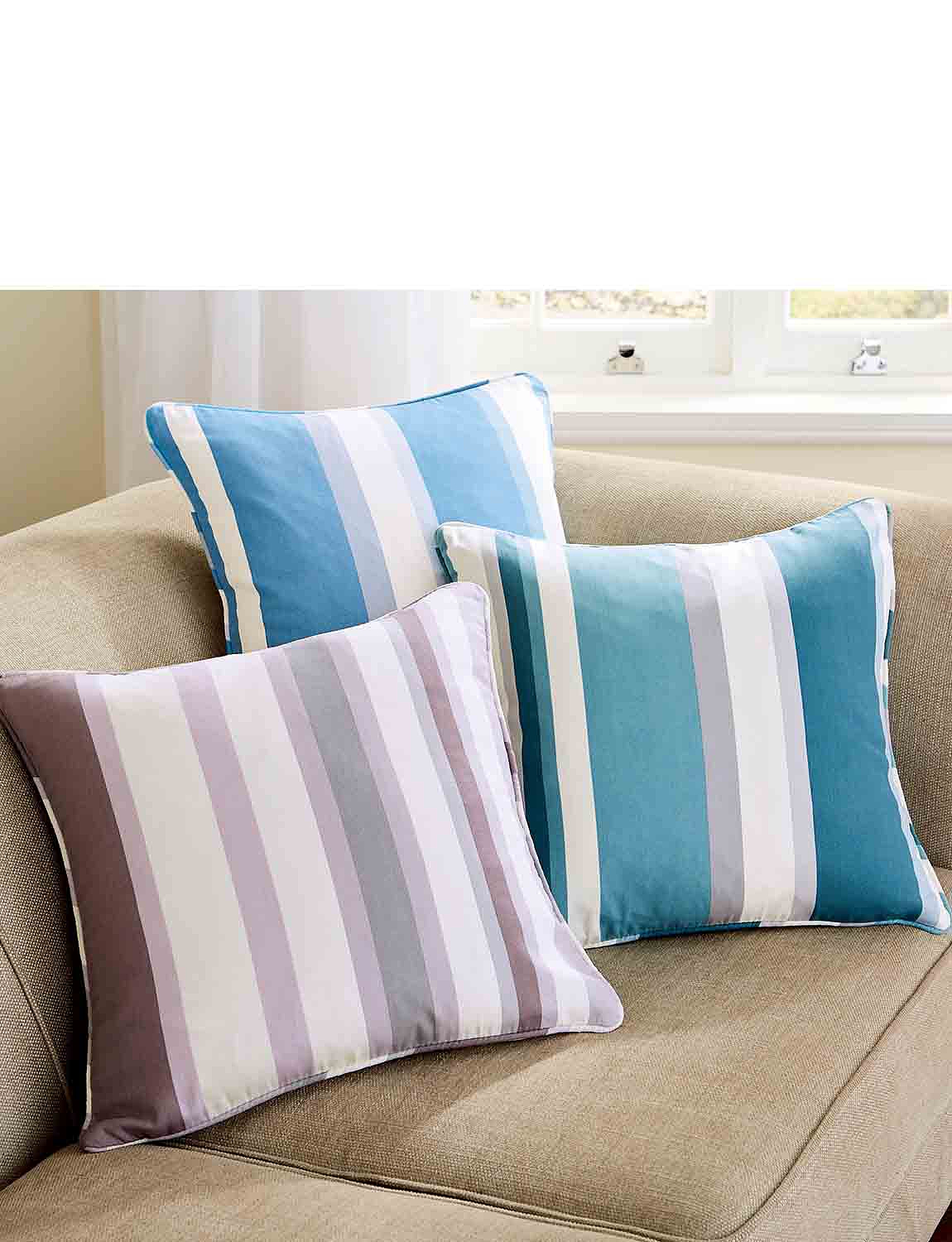 Hampton Stripe Cushion Covers Chums