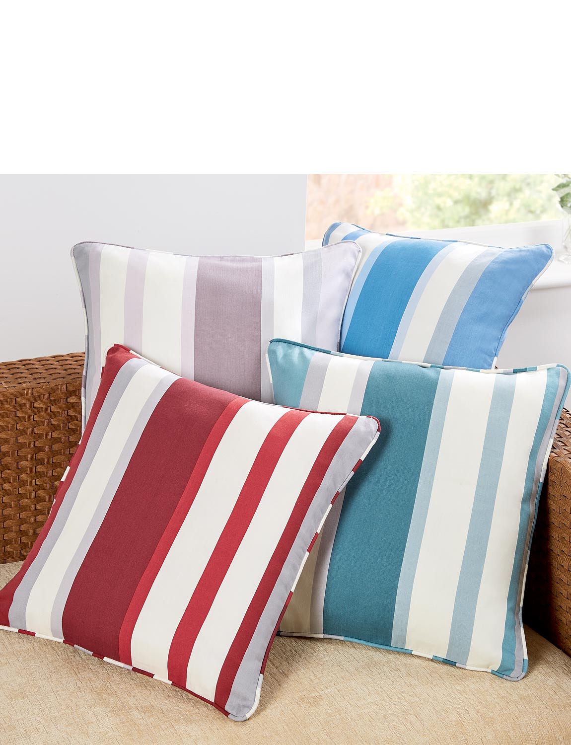 Hampton Stripe Cushion Covers Chums