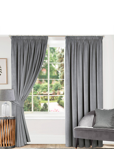 Thermal Lined Velour Curtains