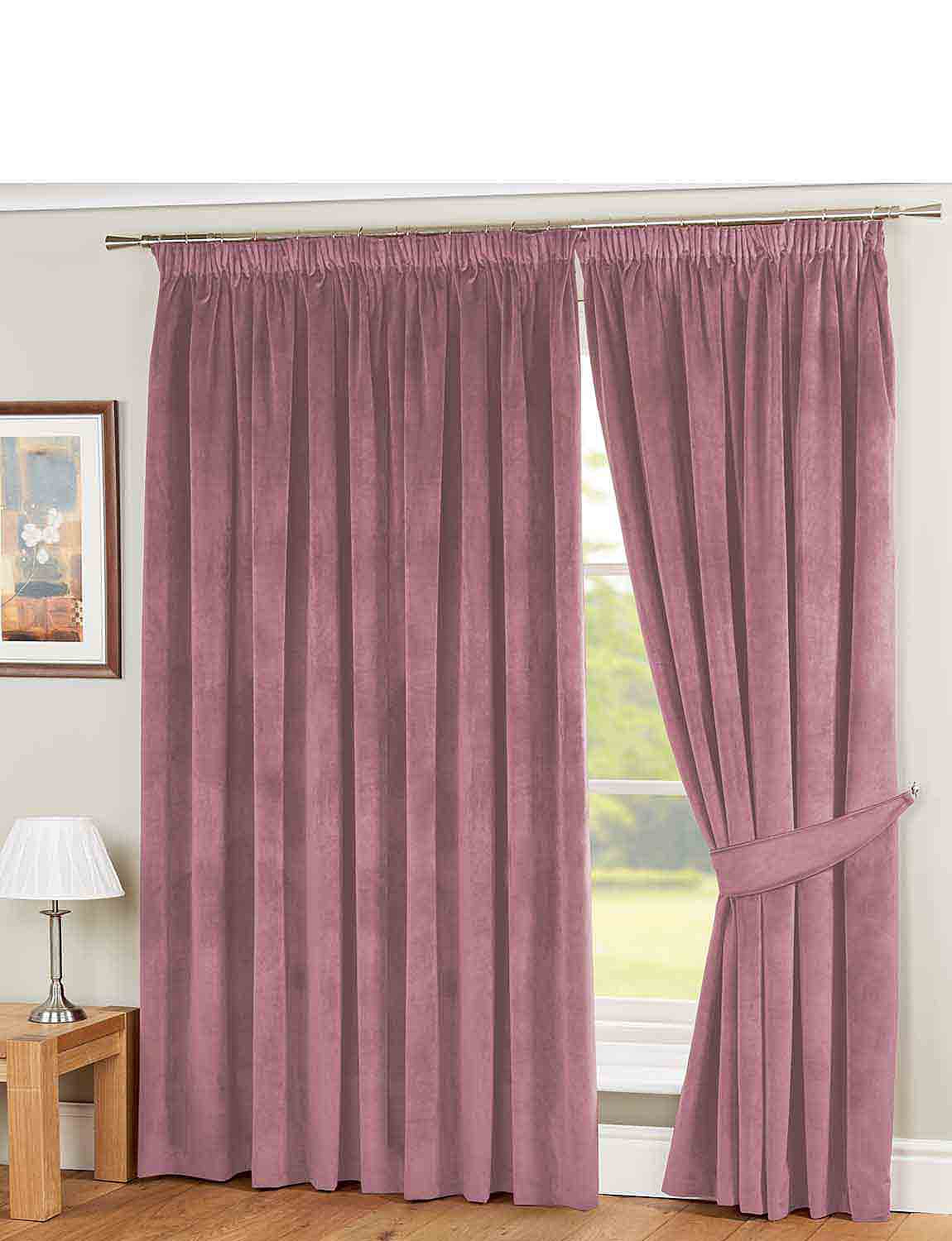 Lined Velour Curtains Chums