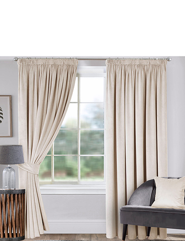 Thermal Lined Velour Curtains