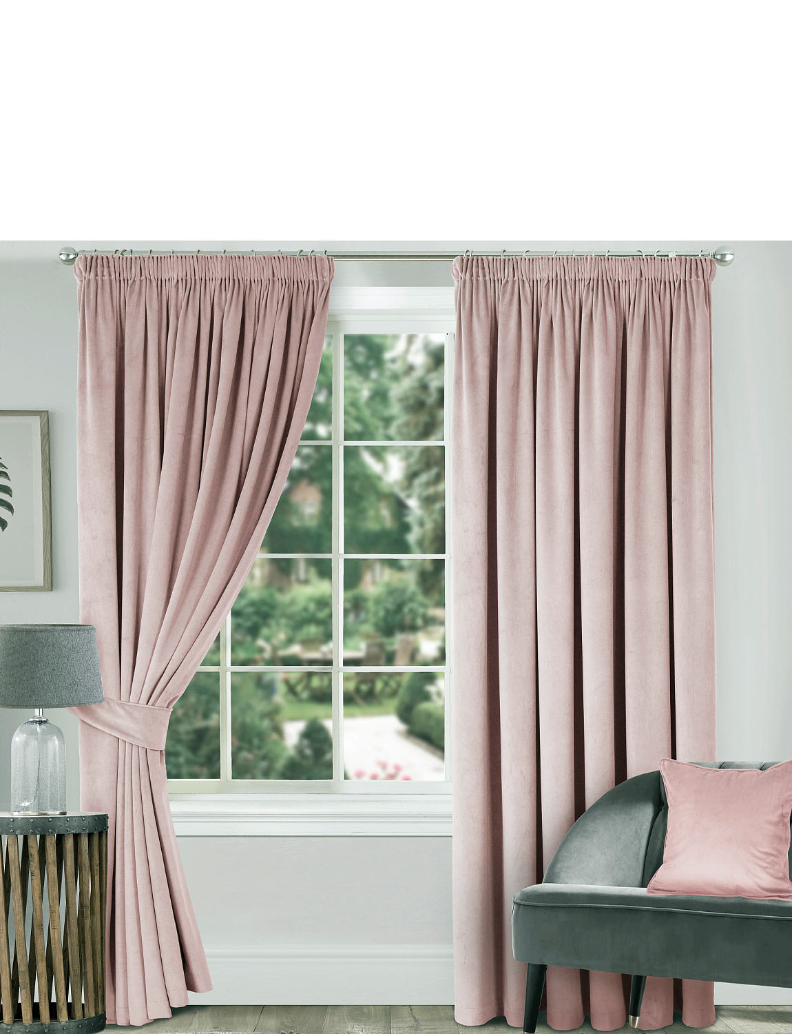 Lined Velour Curtains Chums