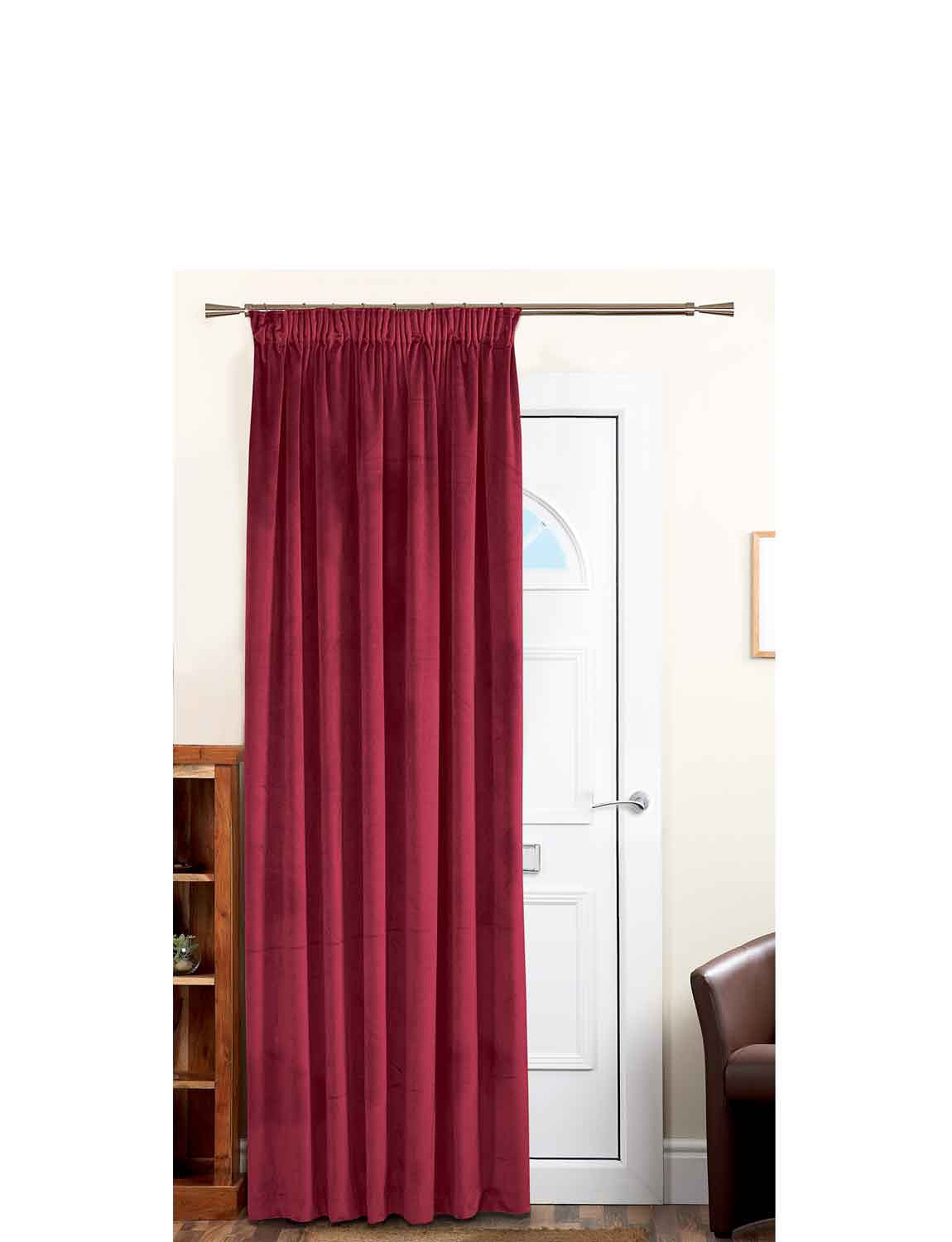 Velour Door Curtain Chums