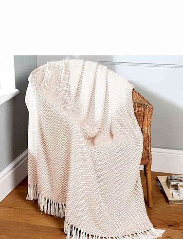 Safi Woven Cotton Throw