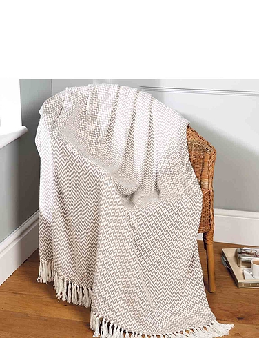 Safi Woven Cotton Throw