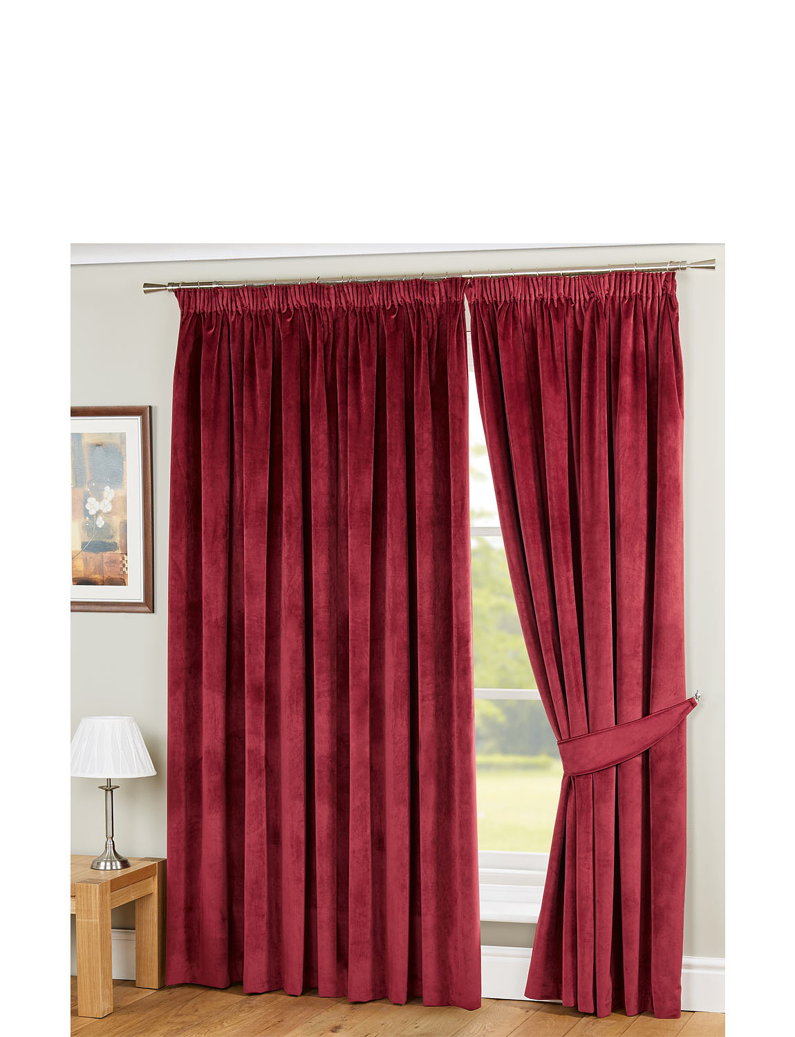 Lined Velour Curtains Chums