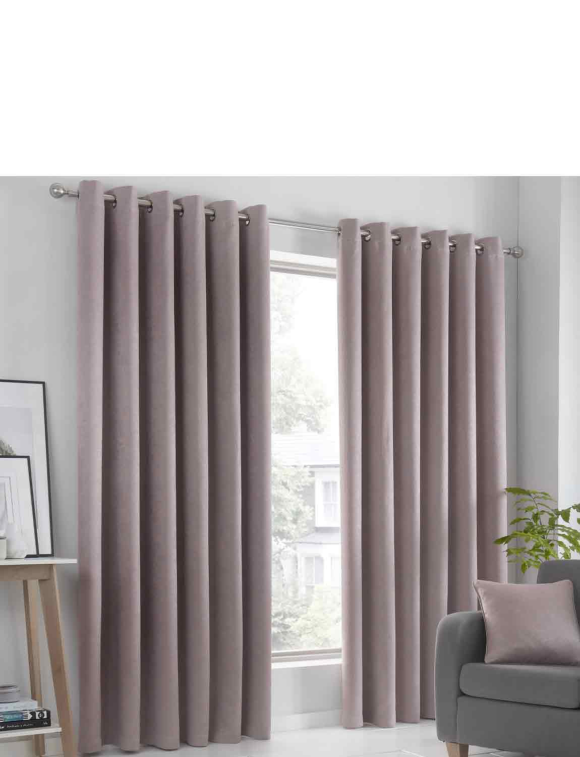 Strata Blackout Thermal Lined Curtains | Chums
