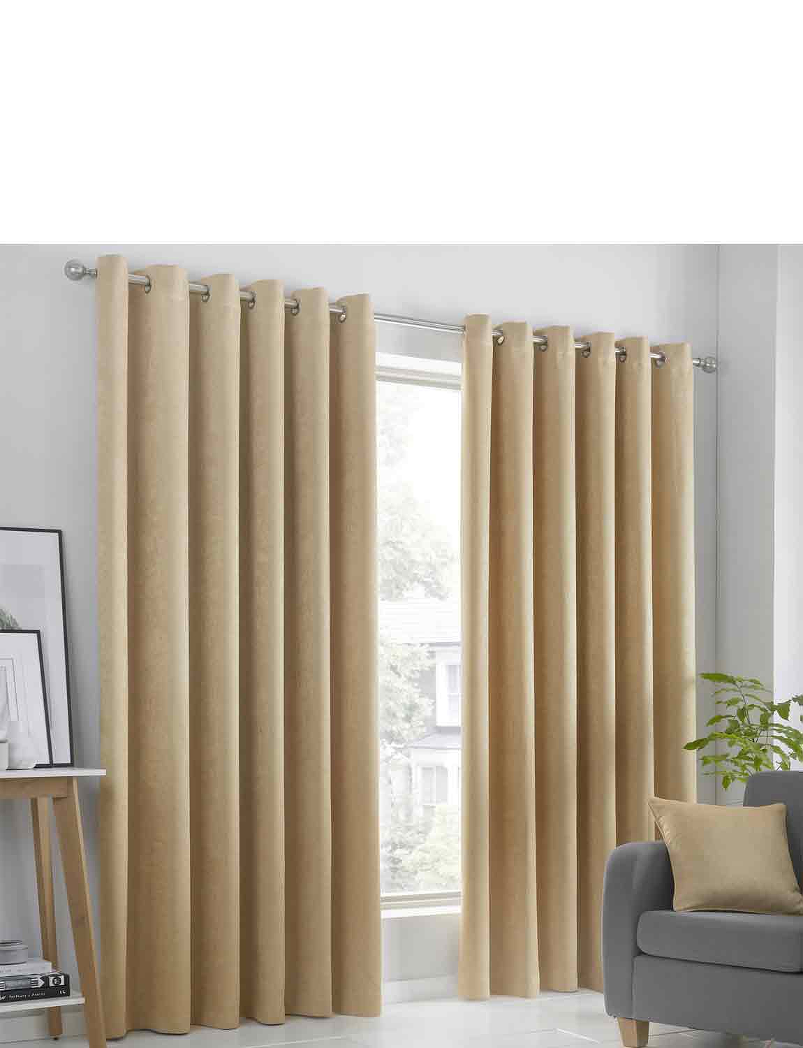 Strata Blackout Thermal Lined Curtains | Chums