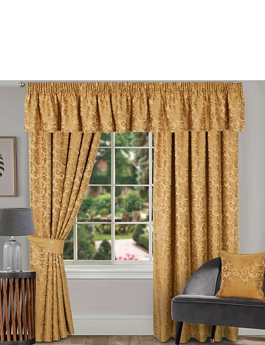 Lana Lined Jacquard Curtains