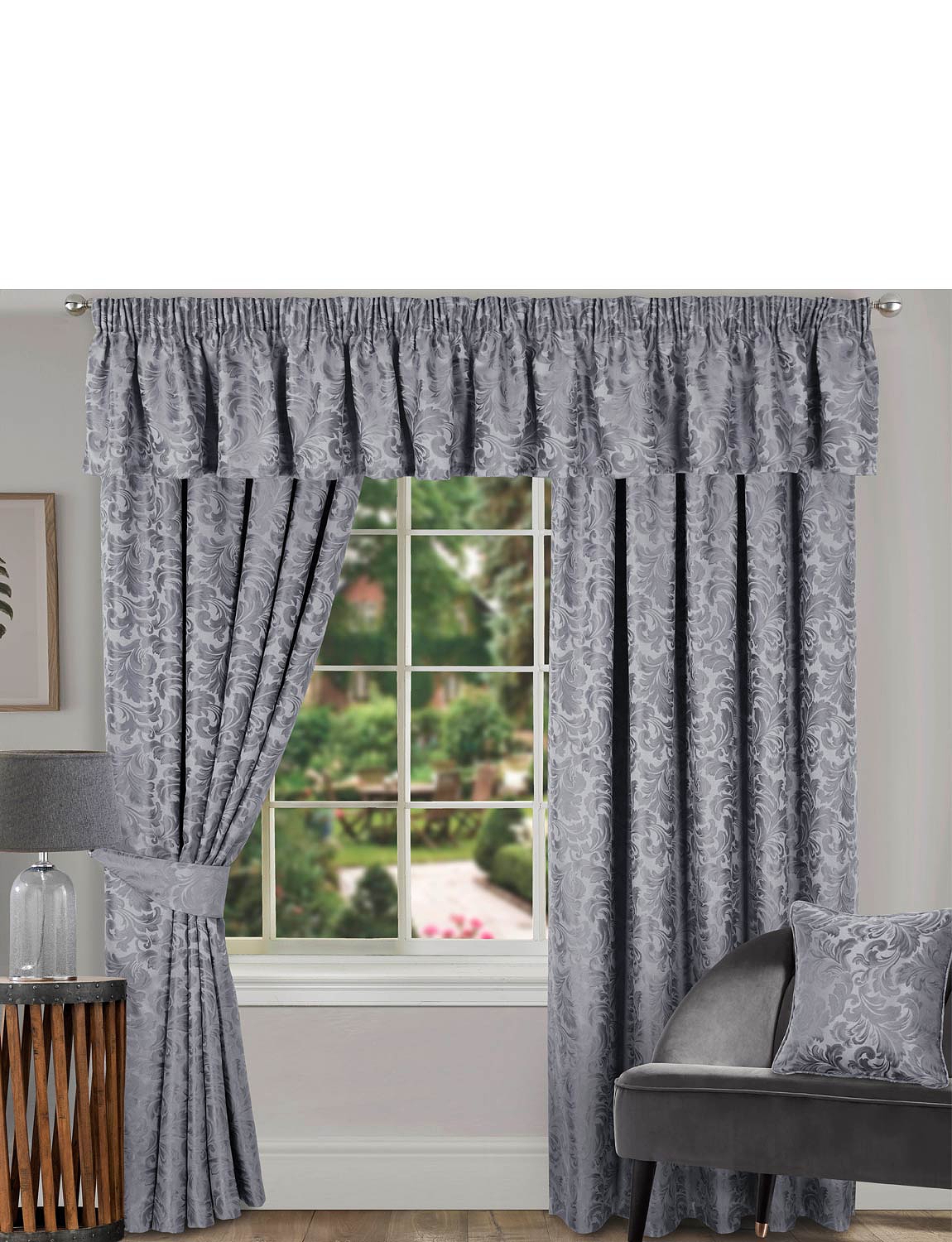 New Lana Lined Jacquard Curtains | Chums