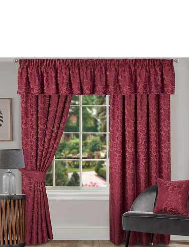 Lana Lined Jacquard Curtains