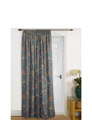 Windsor Lined Door Curtain