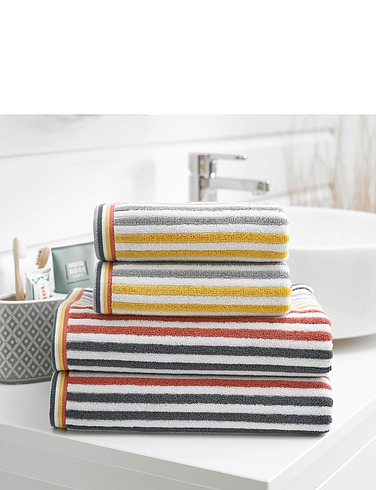 Hanover Jacquard Stripe Towel