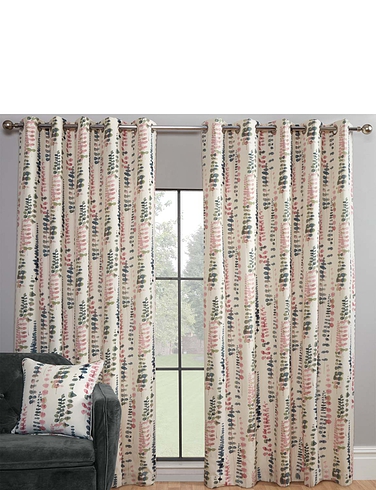Santa Maria Lined Eyelet Curtains