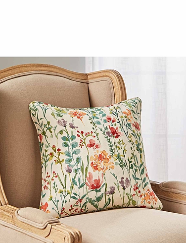 Amaryllis Filled Cushion