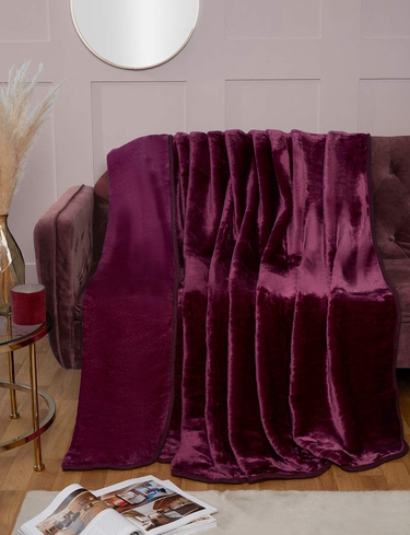 Faux Mink Blanket Throw