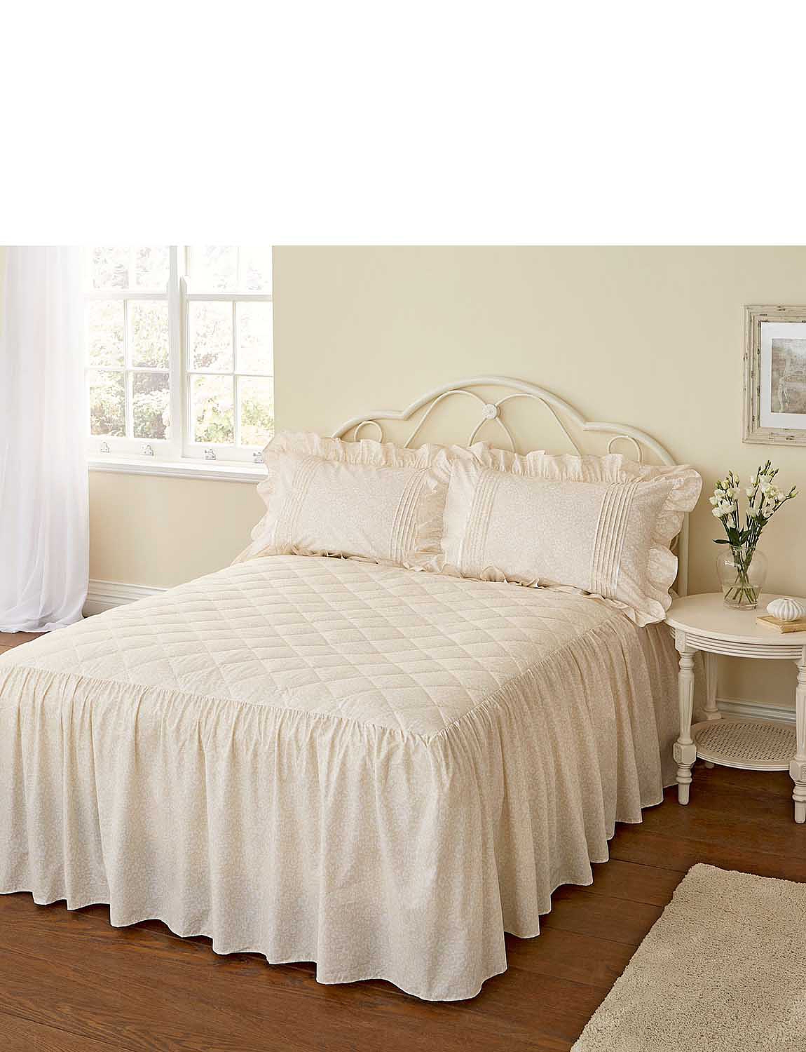 Monique Quilted Bedspread By Vantona Chums
