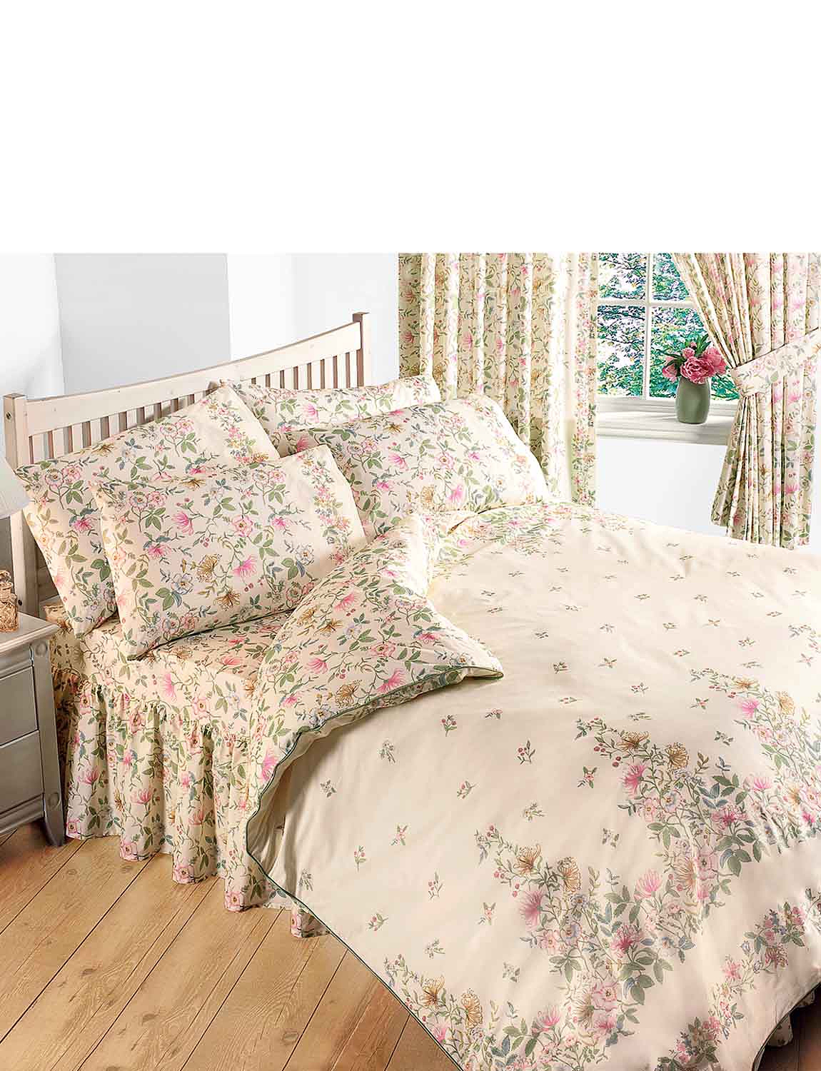 Cottage Garden Extra Pillowcase Pair Chums
