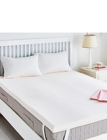 1 Inch (2.5cm) Memory Foam Topper With Air Layer Cover