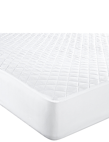 Downland Pillow Protector Pair  - White