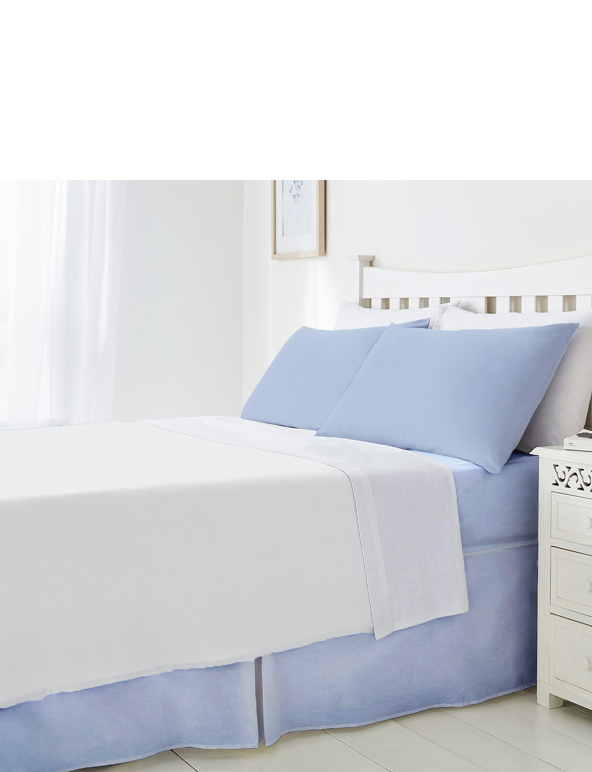 Plain Poly Cotton Flat Sheet Chums