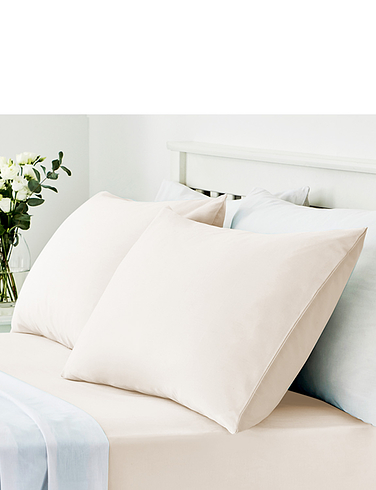 Vantona Easy Care 180 Thread Count Cotton Housewife Pillowcases