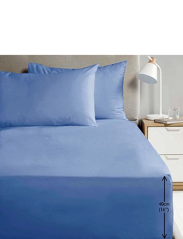 Extra Deep Percale Fitted Sheet