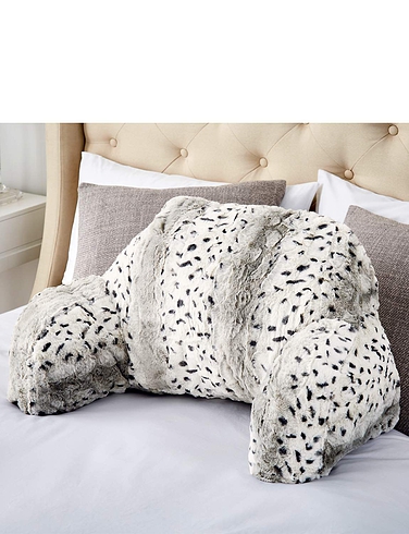 Downland Snow Leopard Cuddle Cushion