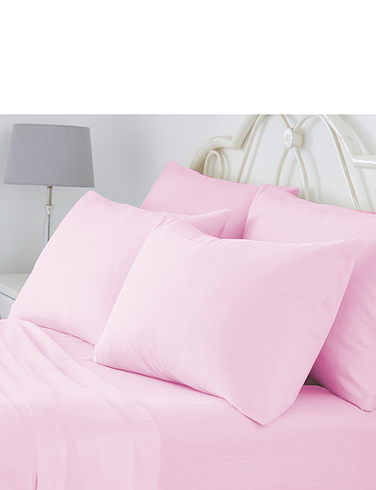 Plain Dyed Napguard Flannelette Pillowcase