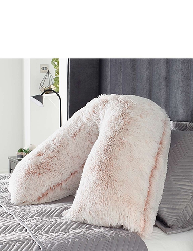 Faux Fur V Shape Pillow