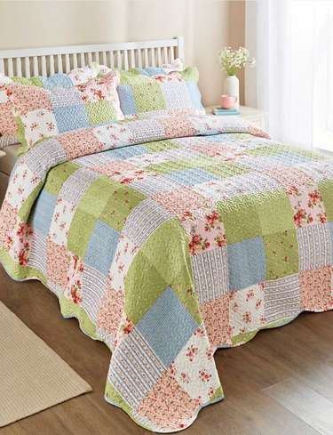 Georgia Quilted Patchwork Set