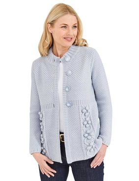 Pom Pom Cardigan