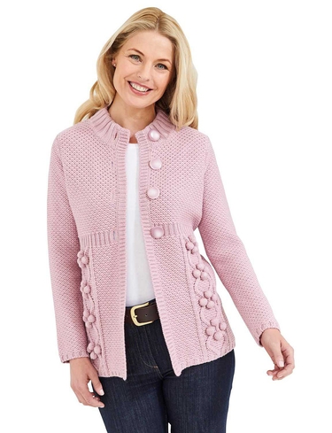 Pom Pom Cardigan