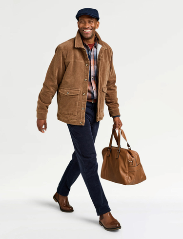 Sherpa Lined Cord Jacket